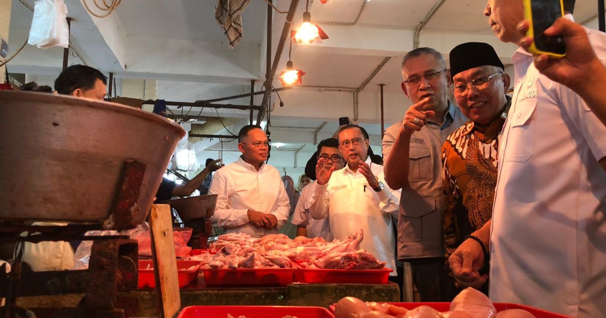 Komisi IX DPR RI Kunjungi Pasar Jaya Jambu Dua, Awasi Keamanan Pangan Jelang Idul Fitri