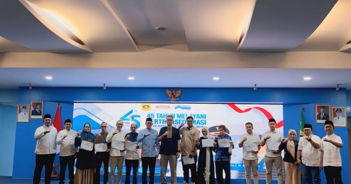 45 Tahun Tirta Kahuripan :Layani 244 Ribu Pelanggan, Perluas Akses Air Bersih untuk Warga Bogor