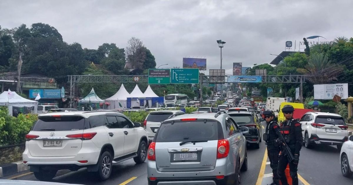 Polisi Prediksi Lonjakan Kendaraan ke Puncak Terjadi H+2 Lebaran