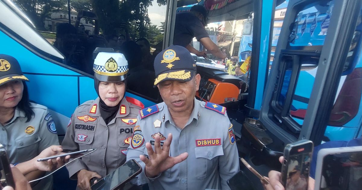 Jelang Pemberangkatan, Dishub Kota Bogor Pastikan Enam Bus Mudik