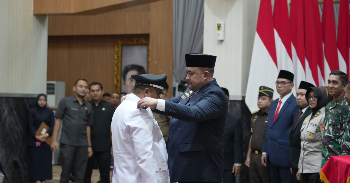 Bupati Bogor Lantik Abdul Rohim sebagai Kades PAW Gunung Picung
