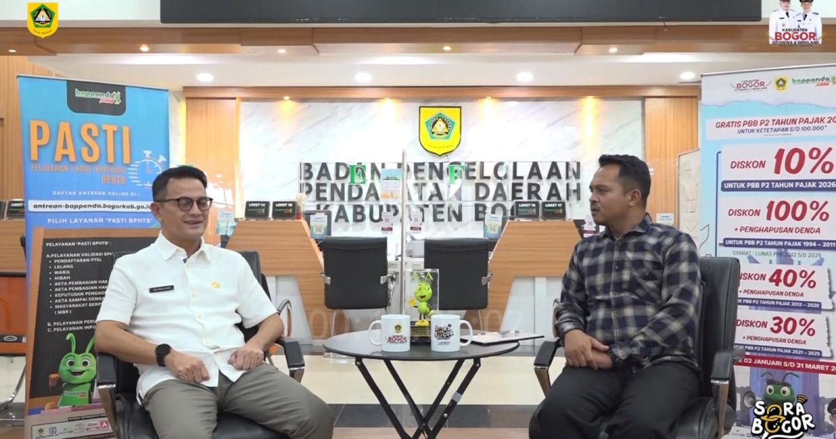 Bayar Pajak Makin Mudah, Pemkab Bogor Sediakan Diskon dan Penghapusan Tunggakan