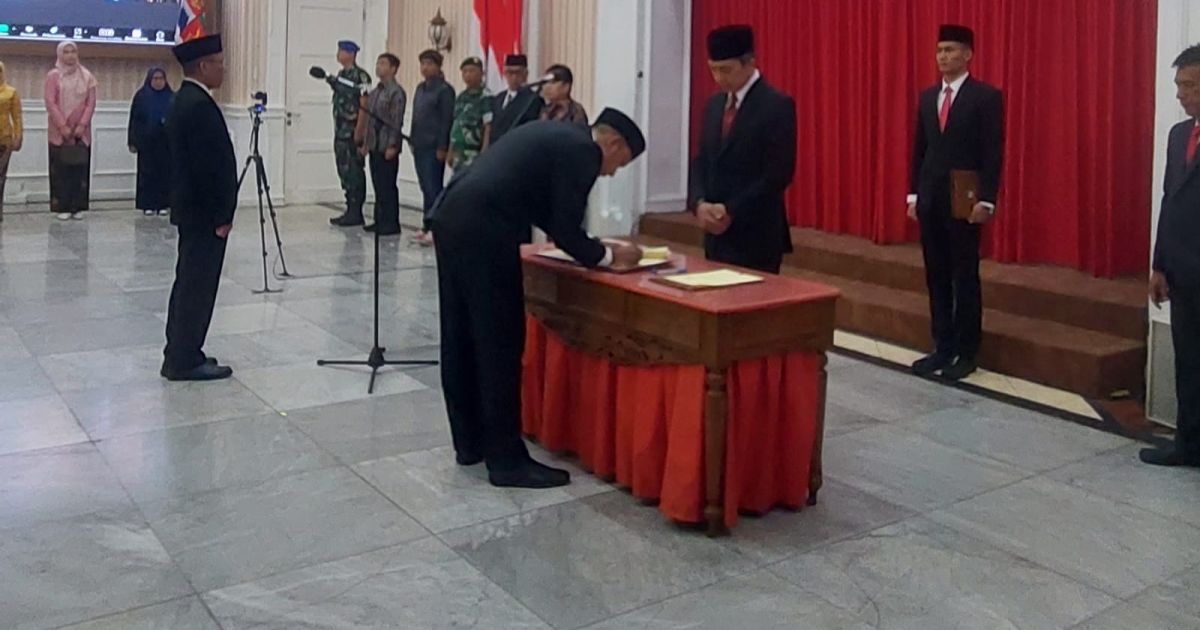 Dua Direksi Baru Dilantik, Perumda Tirta Pakuan Dikejar Target Besar IPAL 2027