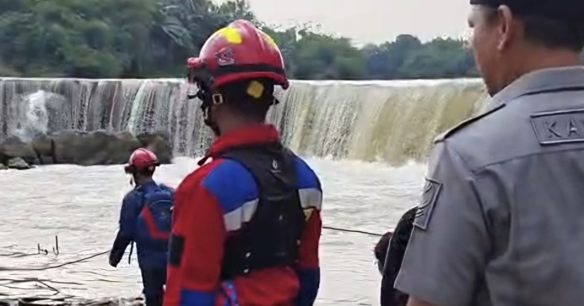 Dua Remaja Tenggelam di Curug Parigi, Petugas Lakukan Pencarian
