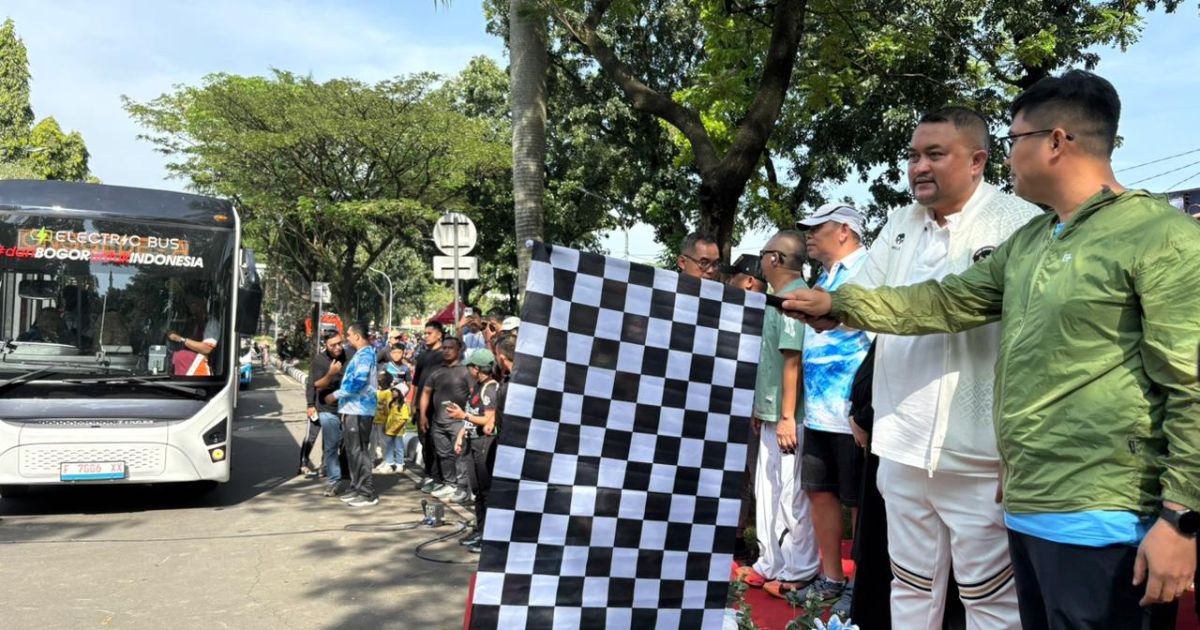 Bus Listrik Gratis Mengaspal di Kabupaten Bogor, Warga Bisa Coba Selama Tiga Bulan