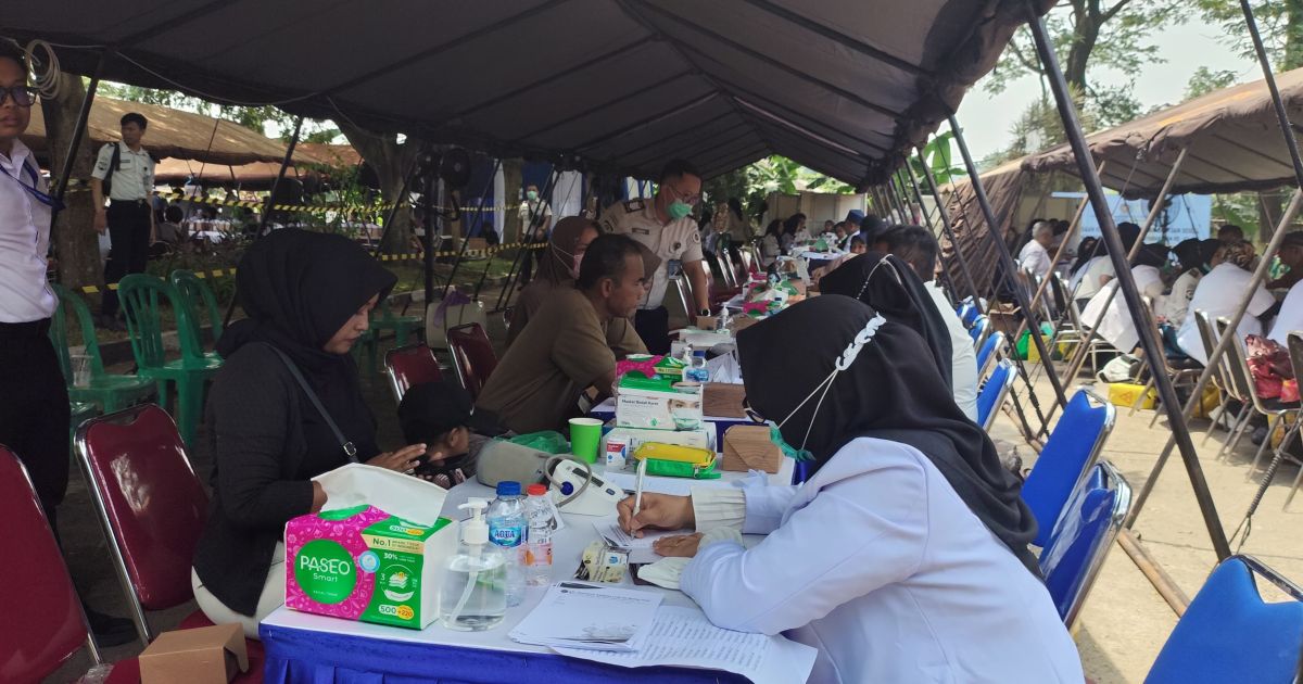 5.000 Warga Serbu Layanan Kesehatan Kementrian Imigrasi dan Pemasyarakatan RI