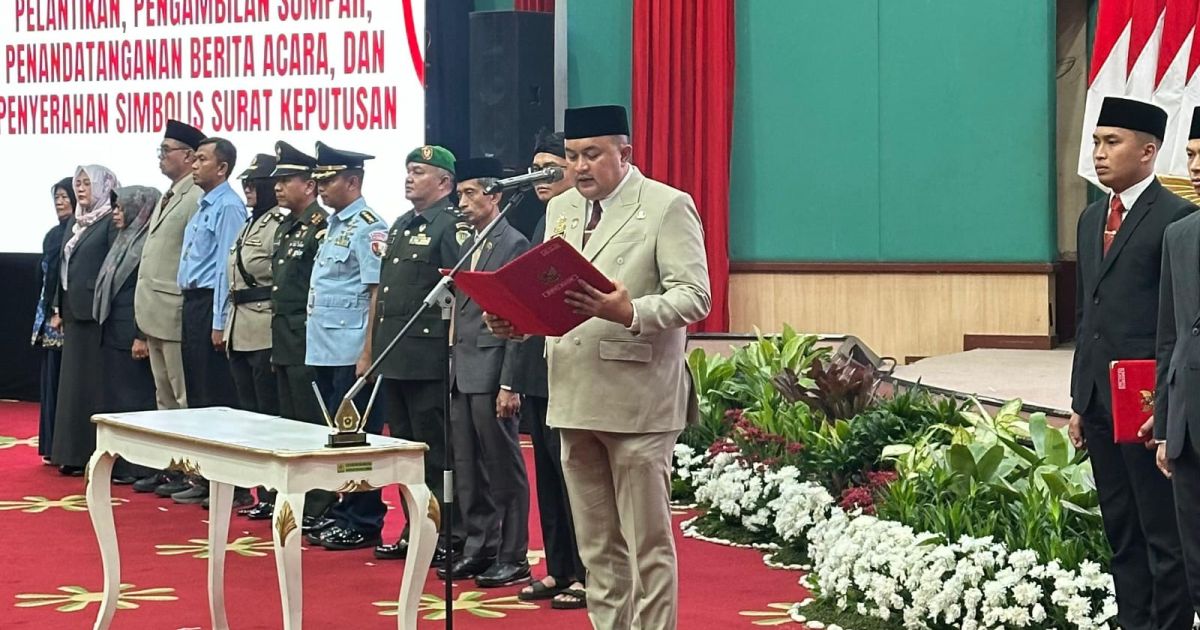 Pemkab Bogor Lantik 410 ASN, Tekankan Guru Harus Jadi Teladan Bagi Siswa