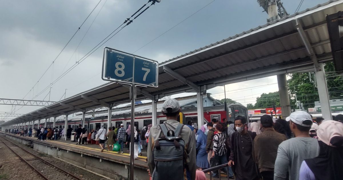 KAI Tutup Sementara Jalur 6–8 Stasiun Bogor, Perjalanan Dialihkan
