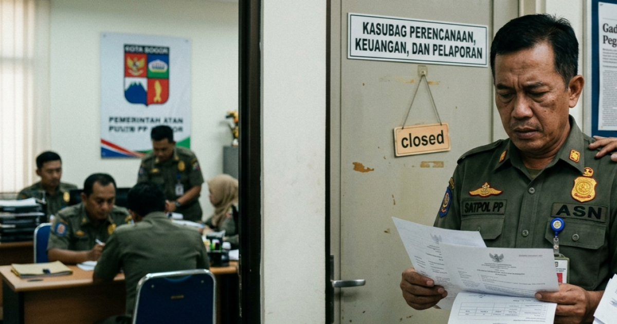 Oknum Satpol PP Kota Bogor Diduga Gadaikan SK ASN, 14 Pegawai Jadi Korban
