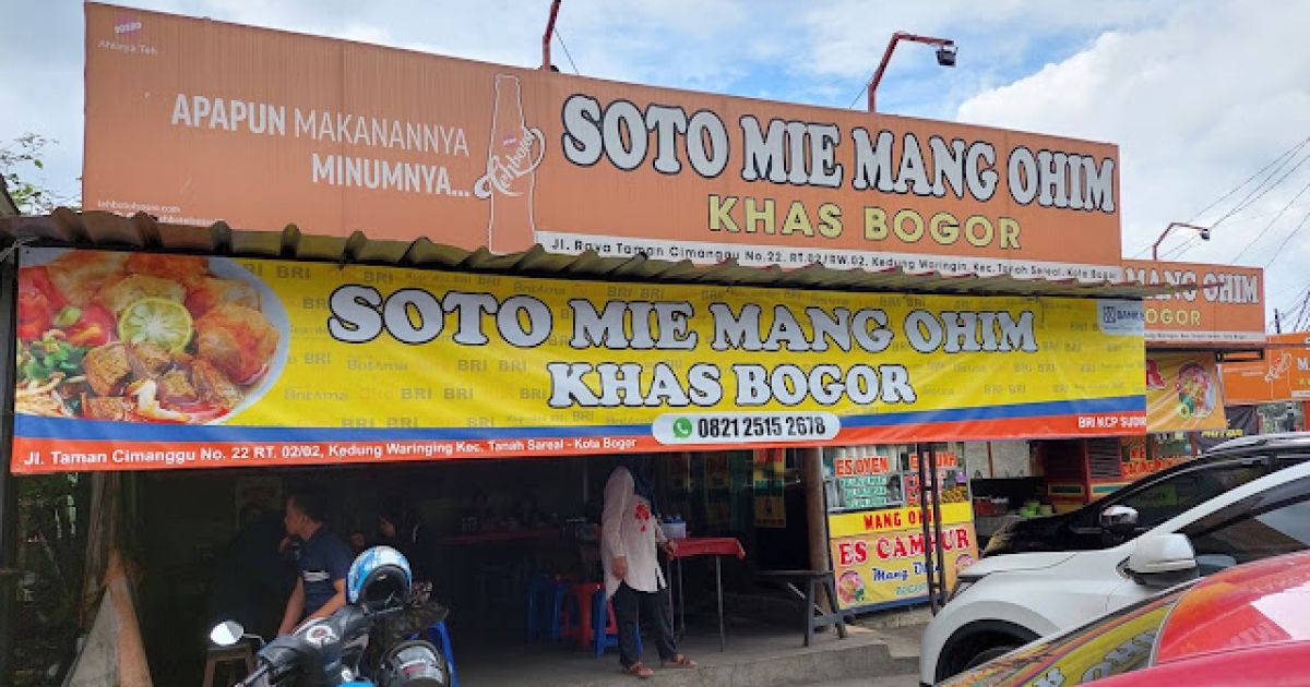 10 Rekomendasi Kuliner Legendaris Bogor dengan Cita Rasa Otentik