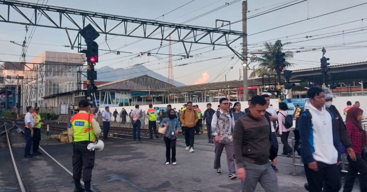 KAI Commuter Tutup Jalur 6-8 Stasiun Bogor, Penumpang Dialihkan Selama 3 Bulan