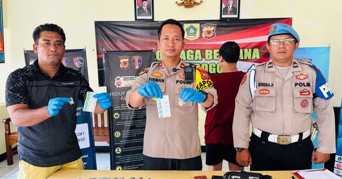 Polsek Parung Tangkap Pengedar Tramadol dan Hexymer di Pasar Parung, Ribuan Butir Disita