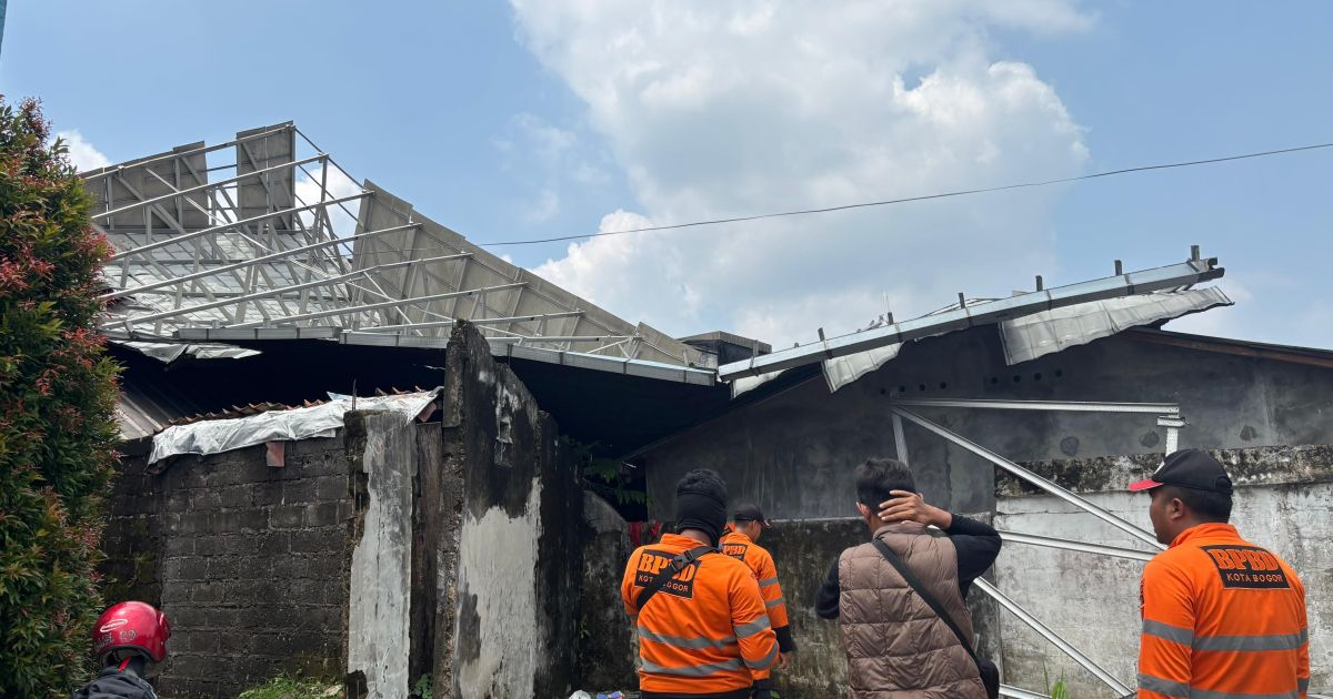 Cuaca Ekstrem Terjang Kota Bogor, BPBD Catat 18 Bencana Terjadi dalam Sehari