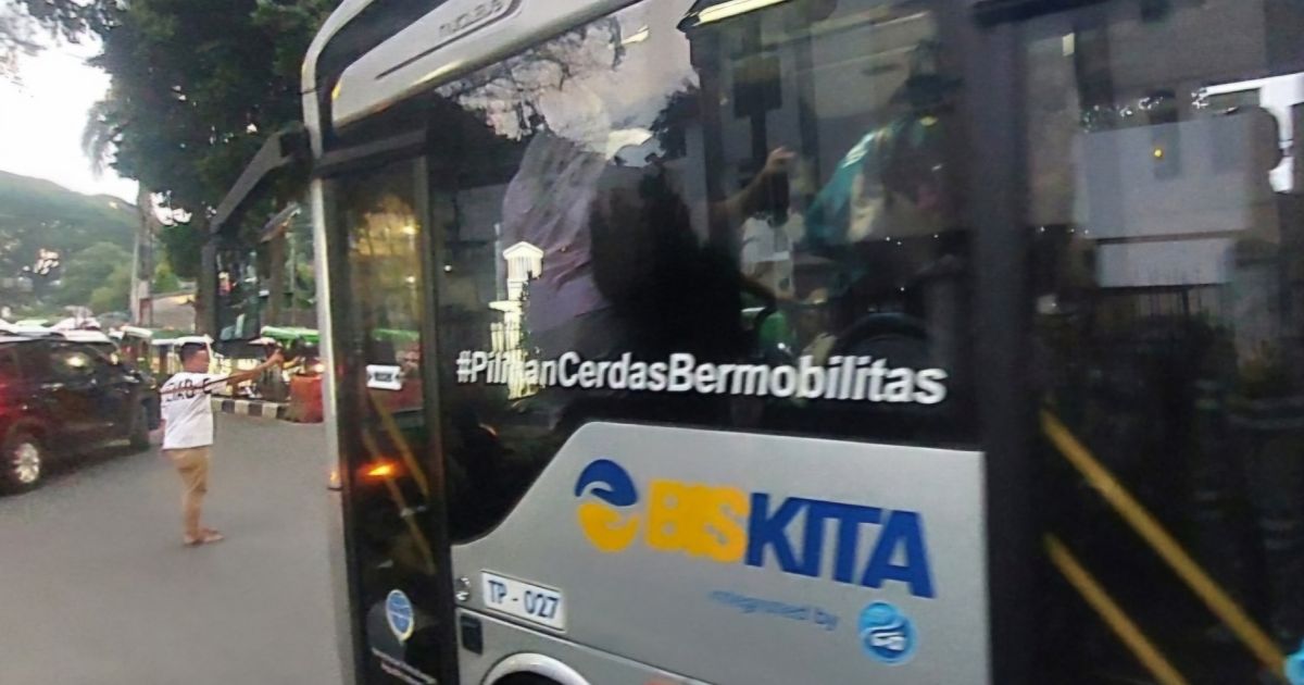 Biskita saat melintas di Jalan Kota Bogor. Foto : Sandi / bogorplus