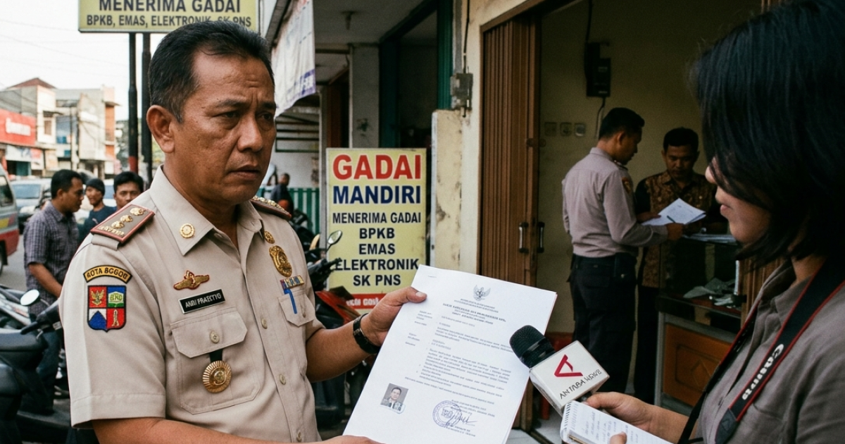 Pemkot Bogor Dampingi 14 ASN Satpol PP Korban Dugaan Penggadaian SK, Kerugian Ditaksir Rp1,3 Miliar