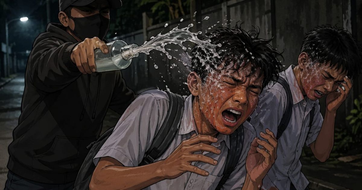 Polres Bogor Selidiki Penyerangan Air Keras terhadap Dua Remaja di Parungpanjang