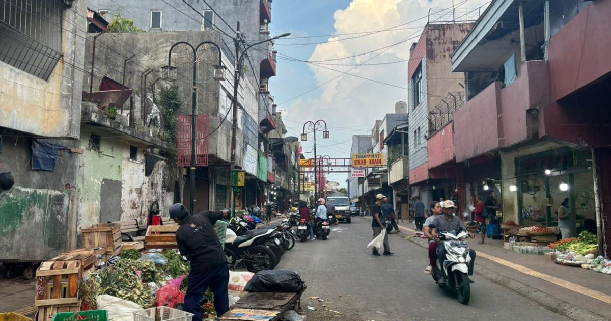 Penataan PKL Jalan Pedati Bogor Masih Tinggalkan Masalah Sampah