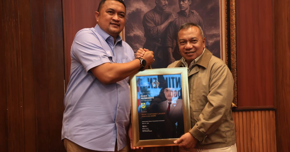 Bupati Bogor Raih Penghargaan Bergengsi di Most Inspiring Leader Awards 2026. Foto : Diskominfo