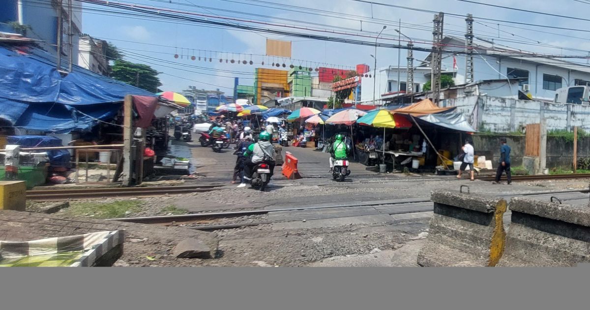 Perlintasan Kereta Api Tanpa Palang di Kota Bogor Masih Ditemukan, Warga Was-was