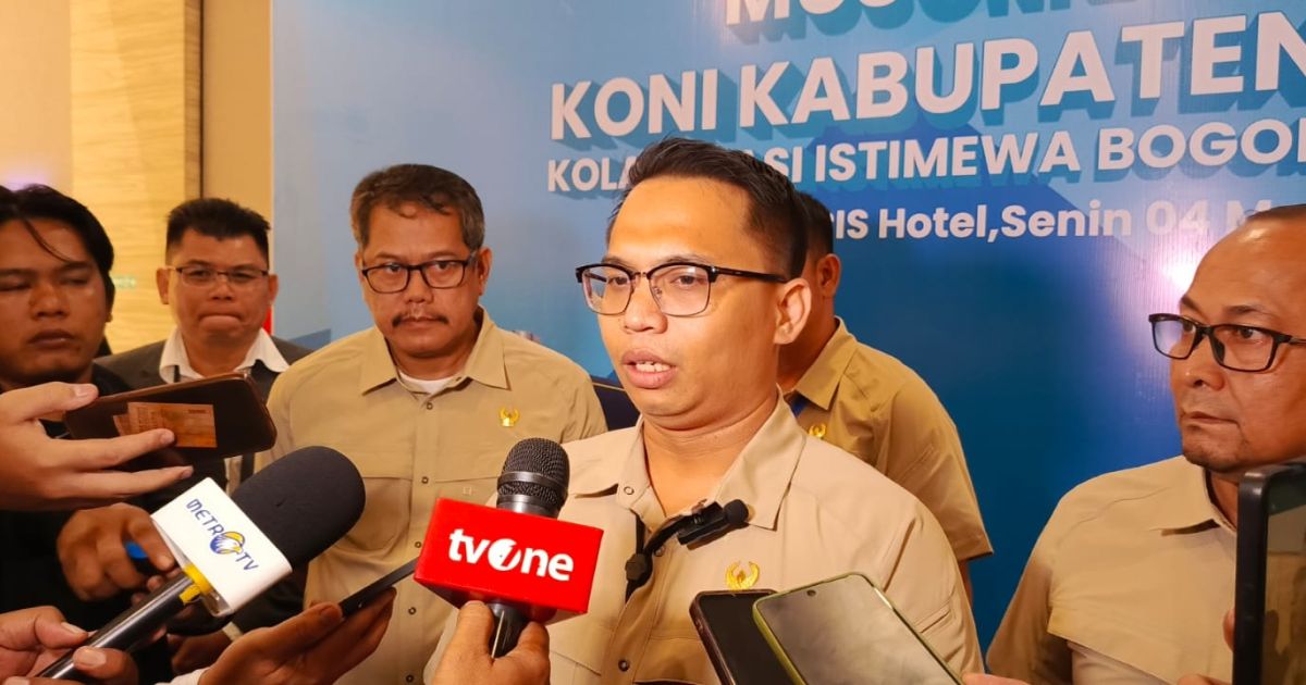 Ketua KONI Kabupaten Bogor periode 2026 - 2030, Arif Rochmawan. Foto : Aden / bogorplus