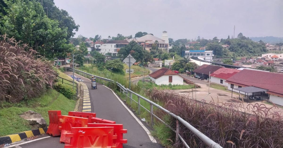 Jalur motor di Jalan Batutulis, Kota Bogor. Foto : Sandi / bogorplus