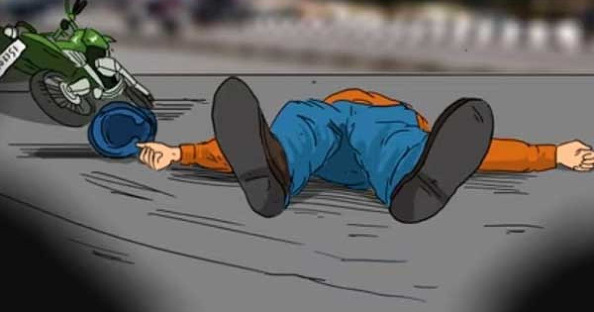 Ilustrasi pemotor tewas di Ciseeng. Foto : AI