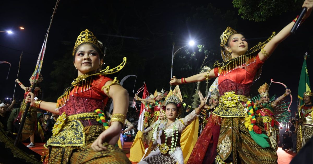 Kabupaten Bogor Tampilkan Tari Bhayangkara Padjajaran di Kirab Budaya Milangkala Tatar Sunda