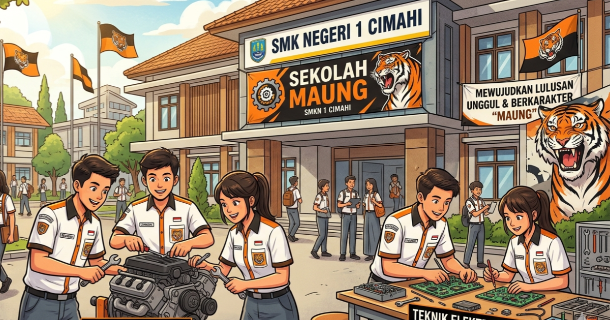 Hari Pertama SPMB Maung 2026, SMKN 1 Cimahi Buka Posko Bantuan