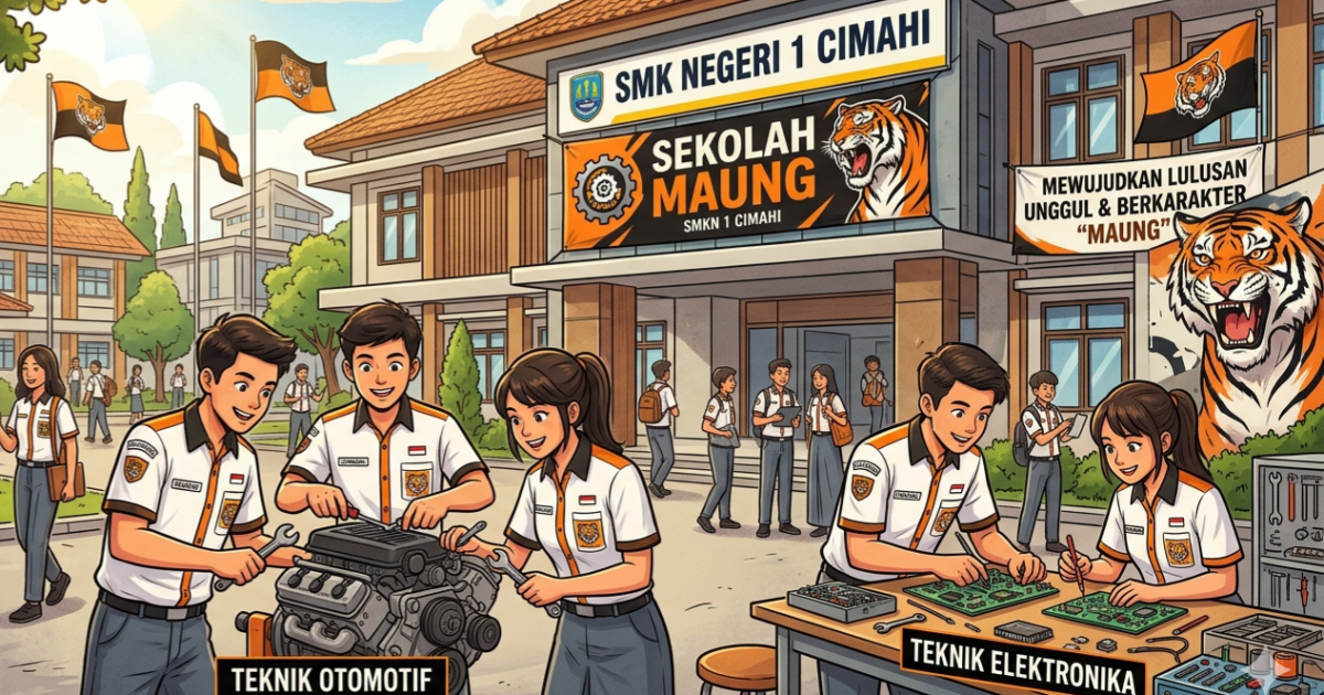 Hari Pertama SPMB Maung 2026, SMKN 1 Cimahi Buka Layanan Bantuan Online