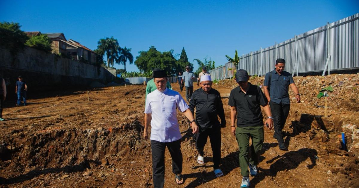 Dedie A. Rachim Tinjau Pembangunan Trase Baru Batutulis Bogor