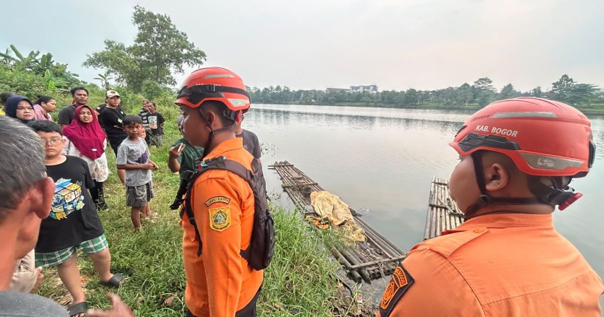 Sedang Menjala Ikan, Pria 58 Tahun Tewas di Atas Rakit Situ Cikaret Bogor