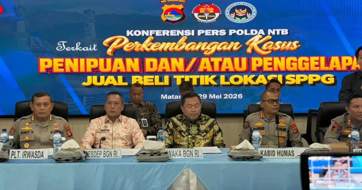 Penipuan Dapur Makan Bergizi Gratis Rp950 Juta, Polisi Tetapkan Tersangka S
