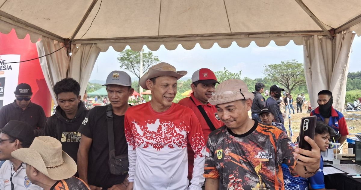 Bogor Hujan Trail Sedot 1.500 Rider, Jaro Ade Dorong Sport Tourism dan UMKM
