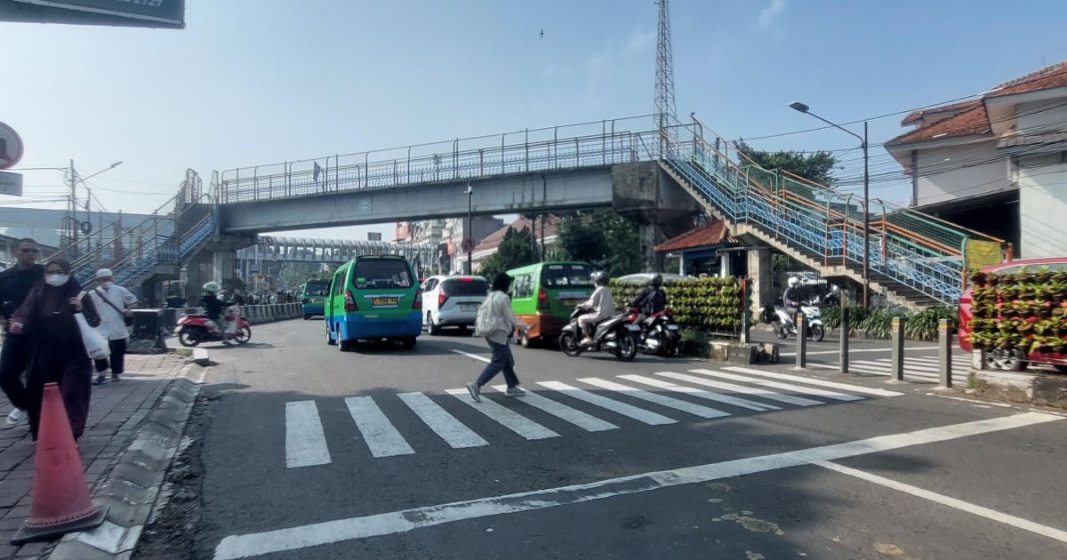 JPO Paledang, Kota Bogor. Foto : Sandi / bogorplus