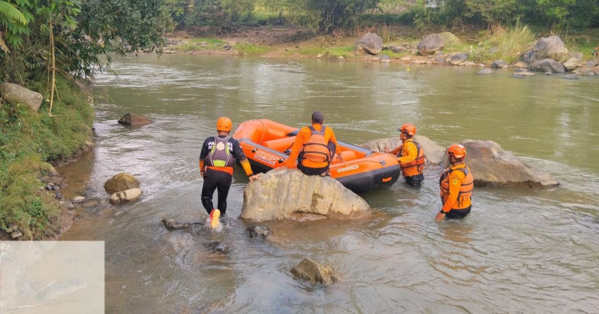 Bocah 6 Tahun Hanyut di Sungai Cianten Bogor Saat Ibu Mencuci Baju