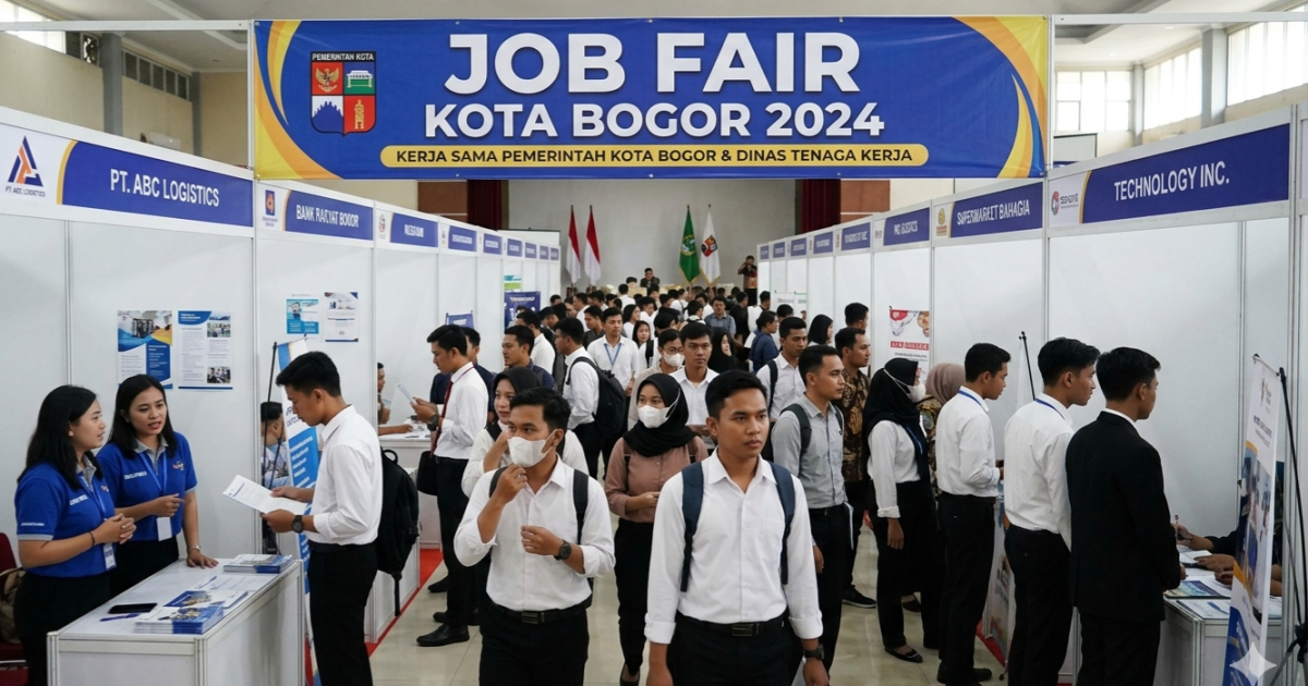 Antisipasi 5.000 Pengunjung, Disnaker Atur Jadwal Masuk Job Fair Bogor 2026
