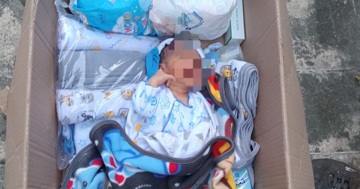 Bayi Laki-laki Ditemukan dalam Kardus di Kota Bogor, Orang Tua Tinggalkan Surat