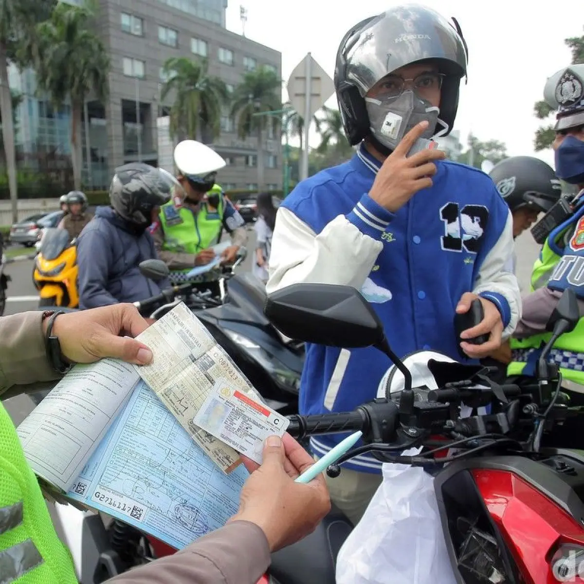 Korlantas Polri Tegaskan Penindakan Keras Bagi Pelat Nomor Kendaraan yang Dimodifikasi Ilegal