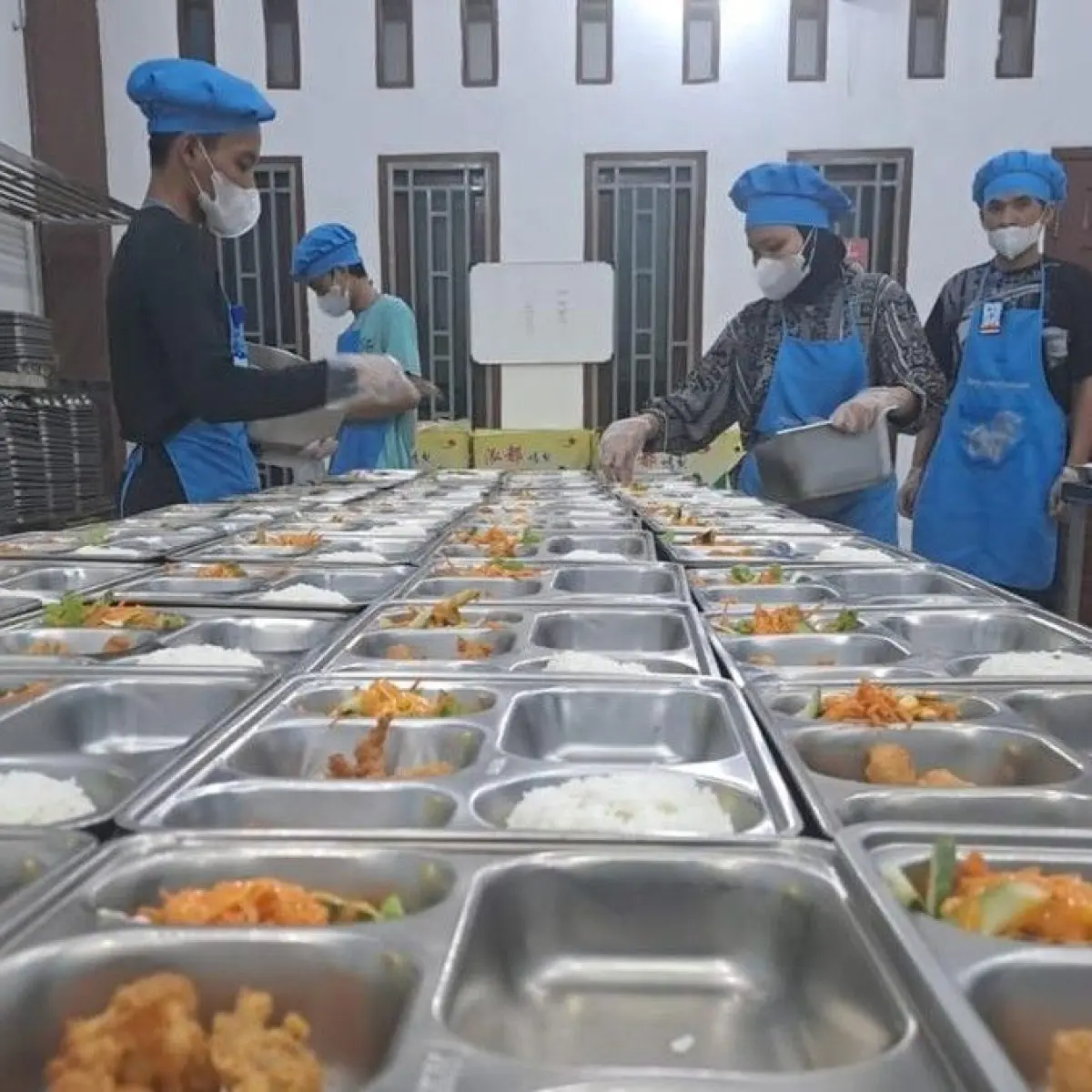 Foto: Ilustrasi dapur MBG (Dwi Apriani)