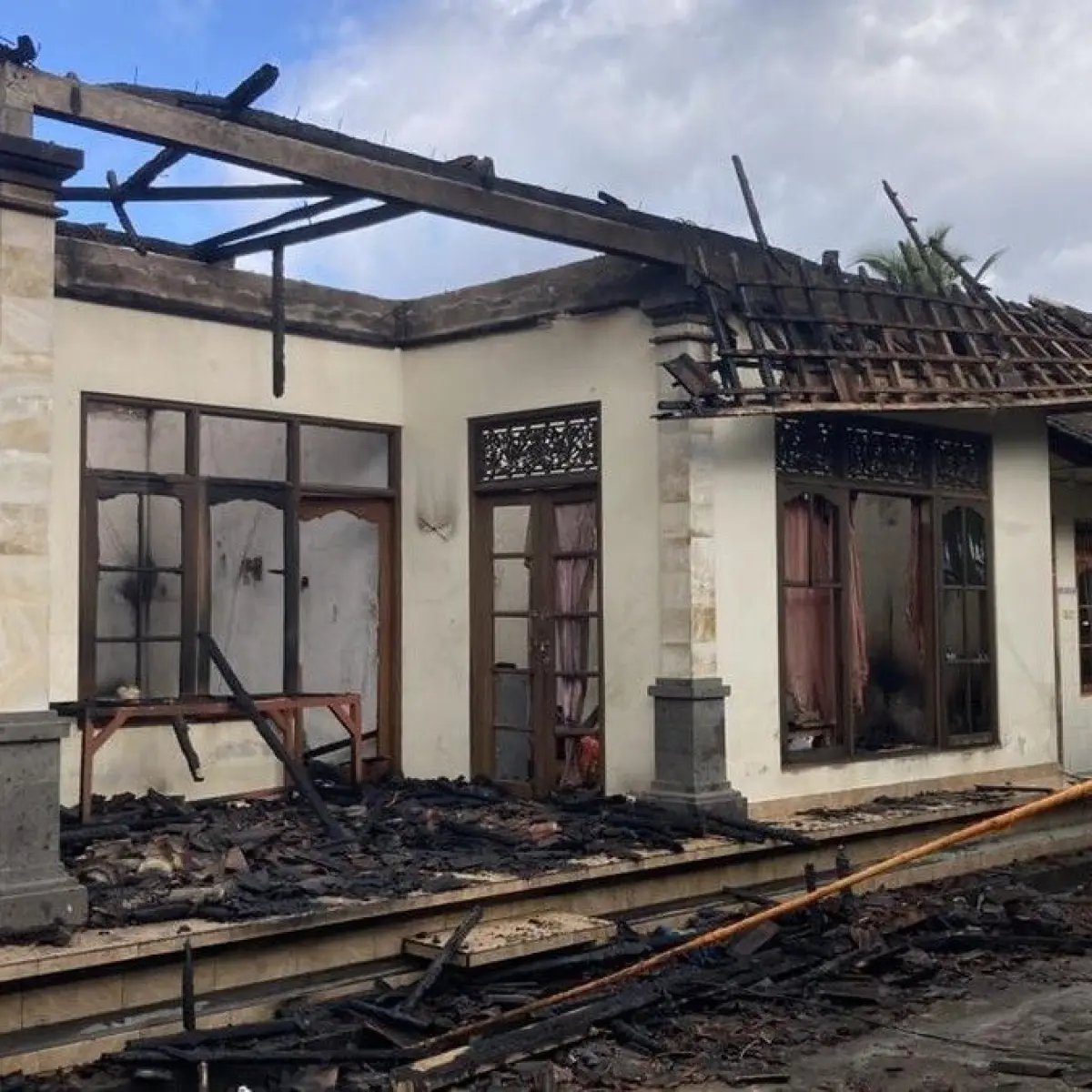 Musibah Kebakaran di Klungkung Ludeskan Seluruh Harta, Termasuk Dana Khusus Hari Raya Galungan