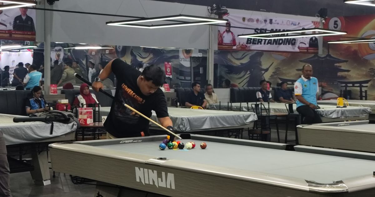 191 ASN dan Pegawai BUMD Adu Ketepatan di Turnamen Biliard Bupati Cup 2026