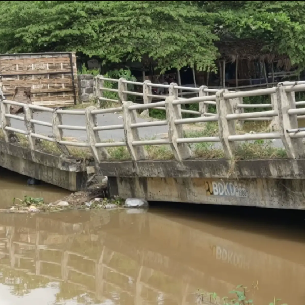 Anggaran Rp7 Miliar Digelontorkan Pemkab Tulungagung untuk Rekonstruksi Jembatan Junjung yang Ambruk