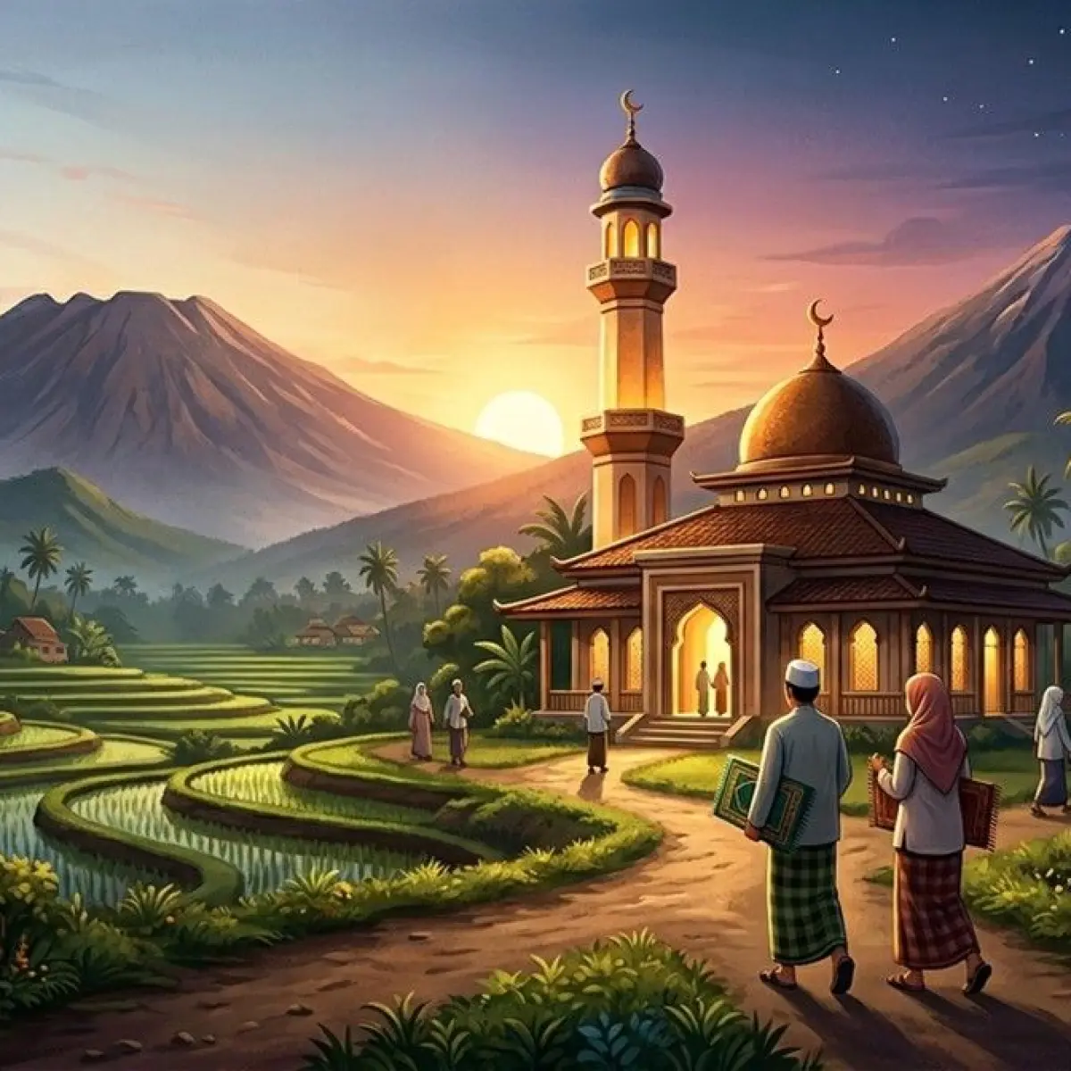 Panduan Waktu Sholat Wajib dan Imsak di Jawa Timur untuk Rabu, 10 Juni 2026