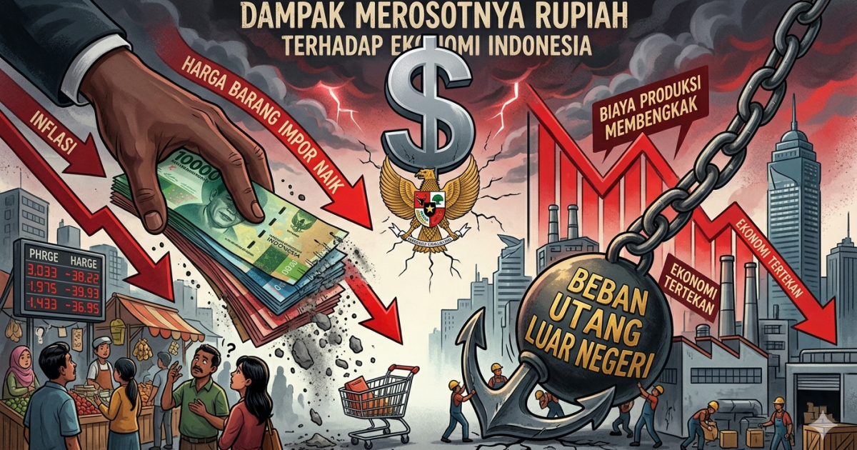 Pelemahan Nilai Tukar Ini Mengancam Dompet Kita dan Ekonomi Nasional