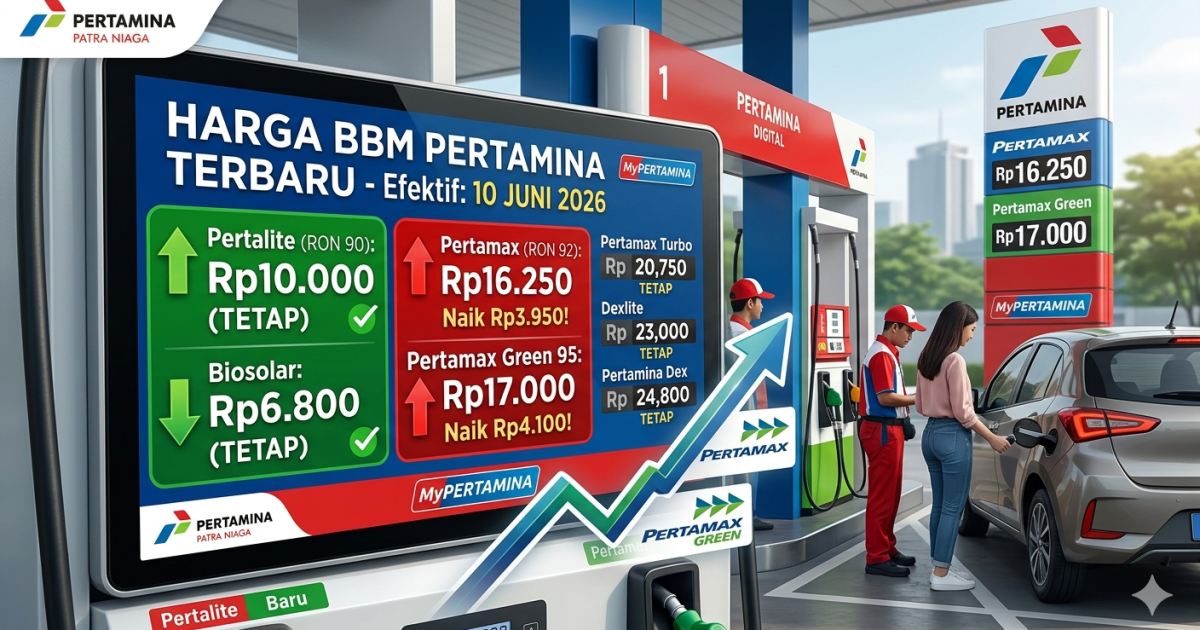 Pertamina Resmi Sesuaikan Harga BBM Non-Subsidi, Dampak Kenaikan Pertamax dan Pertamax Green 95