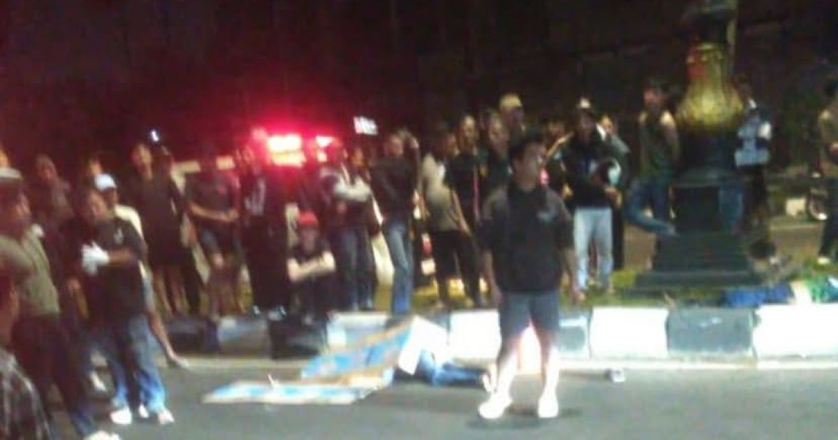 Kecelakaan Tunggal di Pakansari : Dua Pemotor Tewas Terbentur Pembatas Jalan