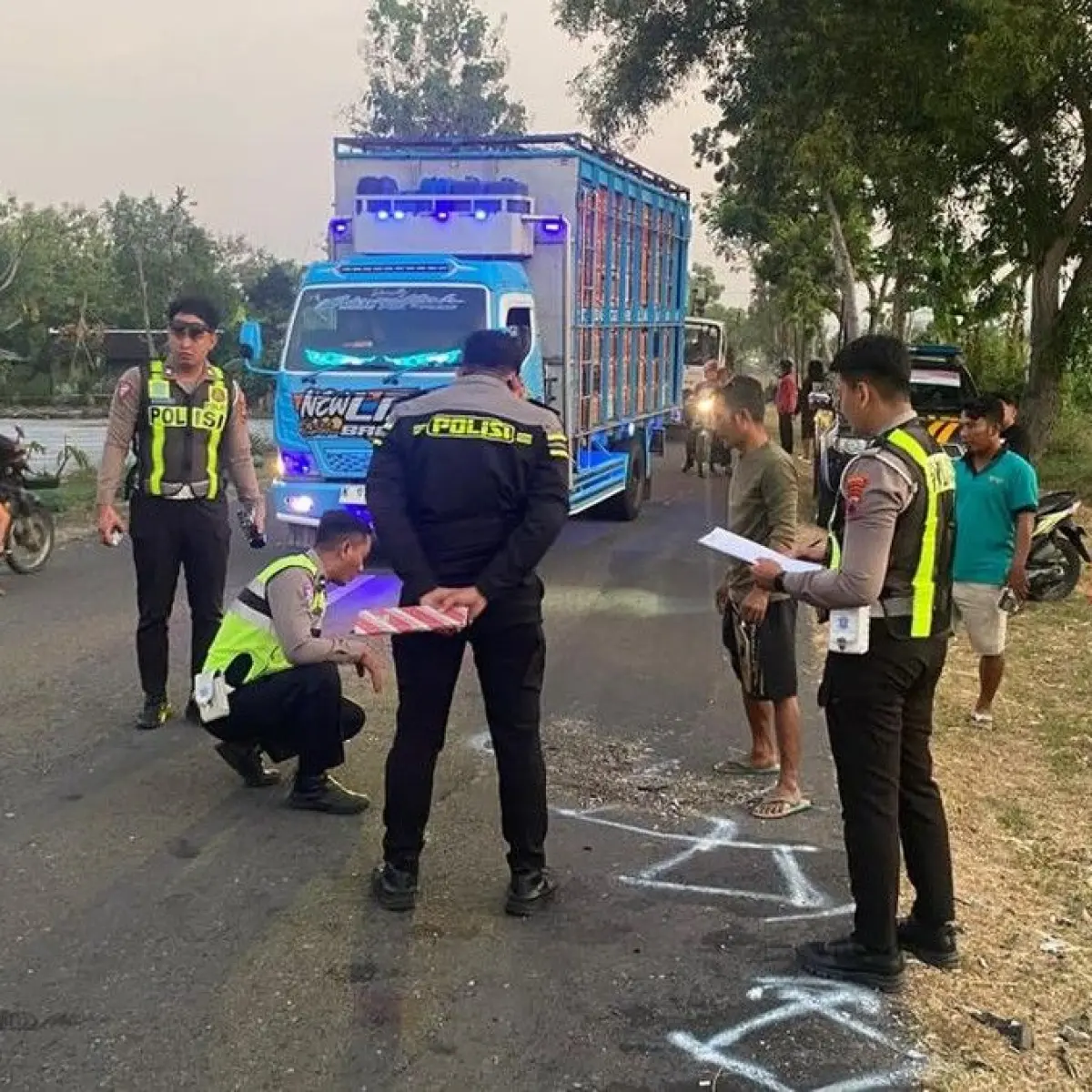 Kecelakaan Maut di Jalan Raya Wonogiri-Eromoko Renggut Tiga Nyawa dalam Satu Insiden