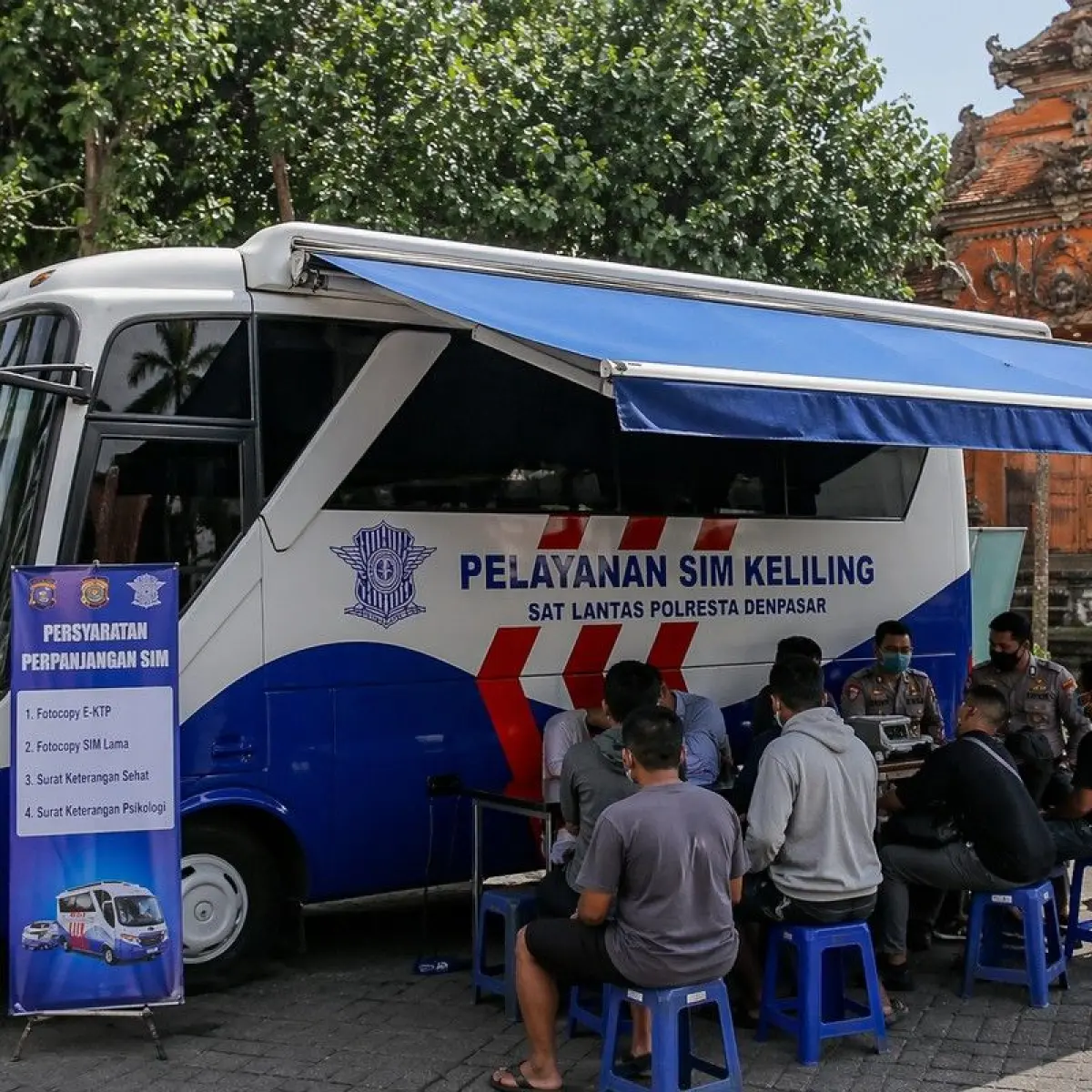 SIM Keliling Bali Siap Melayani: Cek Lokasi dan Jadwal Perpanjangan SIM A & C di Badung, Klungkung, Tabanan 12 Juni 2026