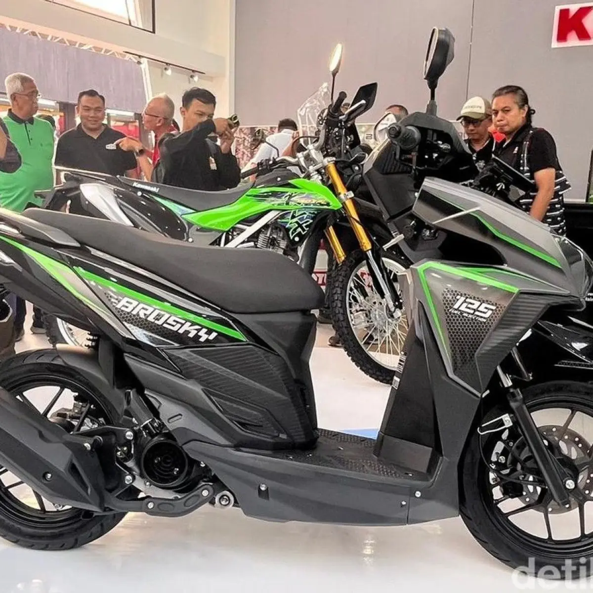 Kawasaki Perkenalkan Modenas Brusky 125 di Jakarta Fair 2026, Siap Bersaing di Segmen Skutik Entry Level