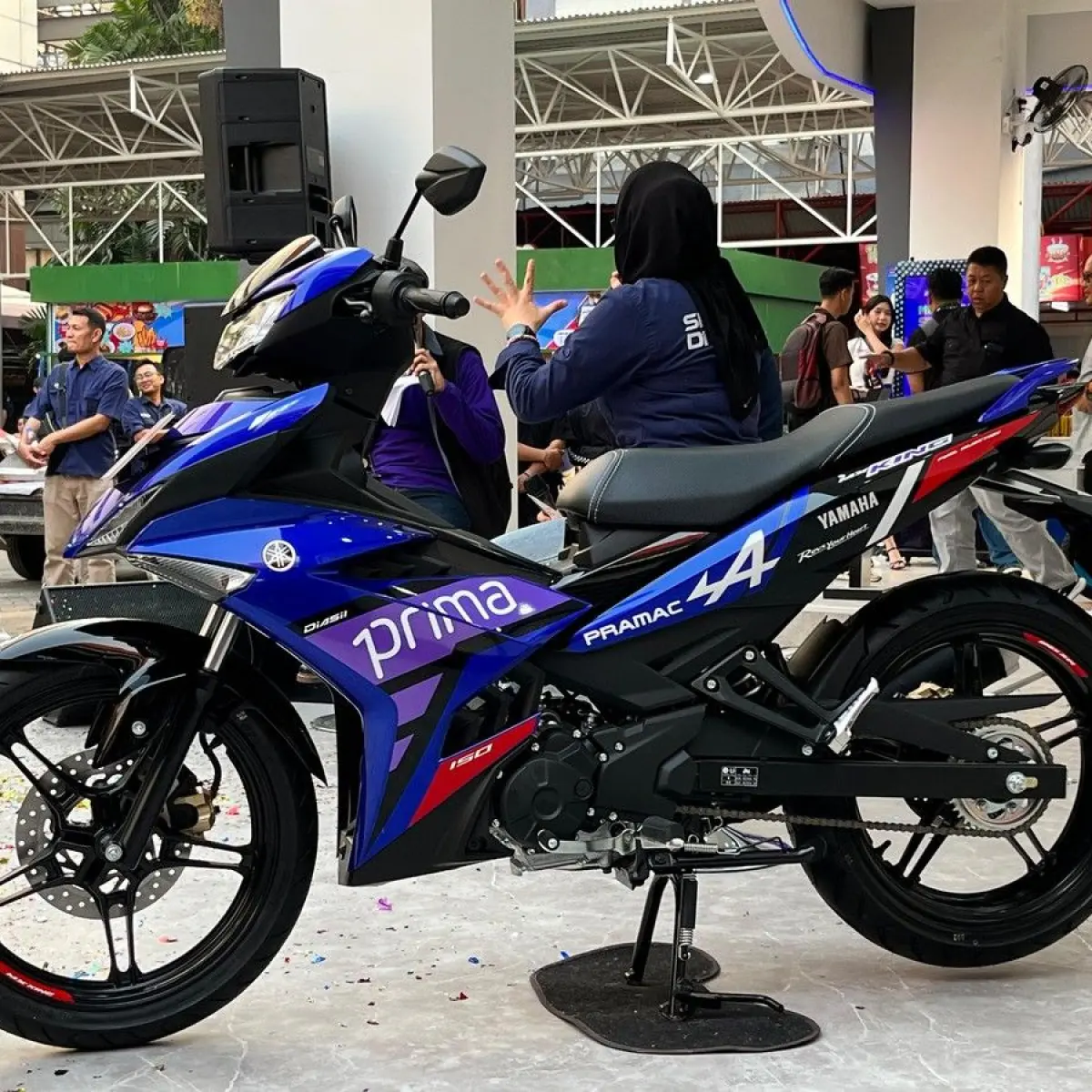 Yamaha Luncurkan MX King 150 Edisi Spesial Livery Prima Pramac, Eksklusif dengan Kuota Terbatas